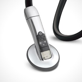 Krupan kadar nastavka za grudni koš i kontrola 3M Littmann Electronic stetoskopa modela 3200.